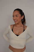 INFINITY OFF SHOULDER LONG SLEEVE
