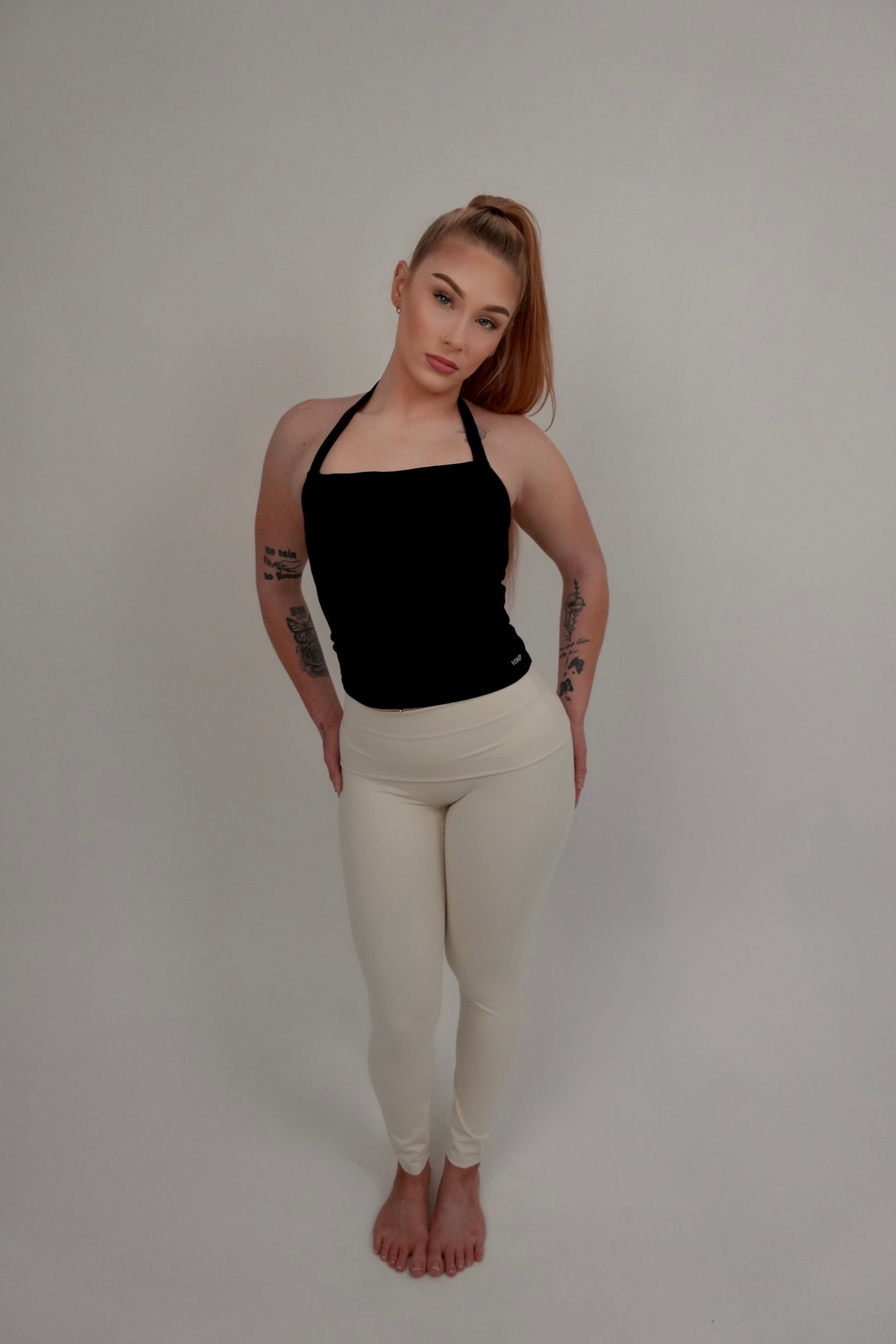 CAROLYN FOLD-OVER LEGGINGS